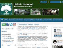 Tablet Screenshot of historickenwood.org